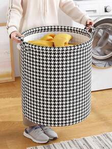 1 Stück zusammenklappbarer Wäschekorb, faltbarer Aufbewahrungskorb aus Stoff, Badezimmer Schmutzwäschekorb, Spielzeug- und Kleidungsaufbewahrungskorb, Wäschekorb