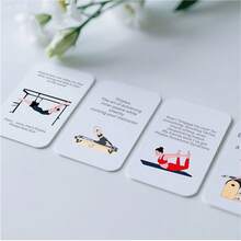 Affirmation Cards For Yoga & Pilate,Pilates Affirmation Cards, Unique Affirmations