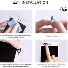 3pcs Cute Panda Pattern Webcam Cover Slide, Thin Fit For Laptop, Computer, Smartphone, Tablet To Protect Your Privacy And Security, Strong Adhesive (3 Packs - Panda Pattern)