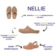 Sandália Boaonda Ortopédica Nellie Babuche Clog Indicado Esporão Facite - Azul Marinho - Visão 4