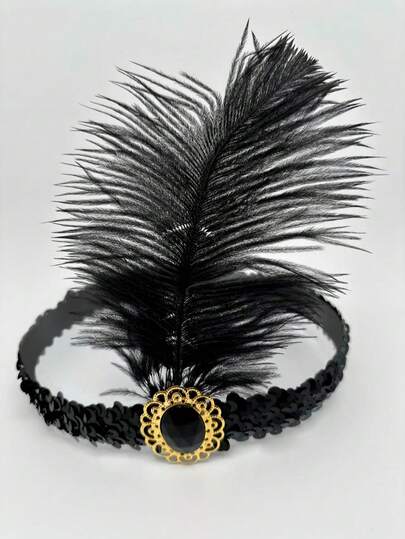 1 buc. Bandă retro pentru păr, anii '60, '70, '80, '90, potrivită pentru petreceri tematice și întâlniri.