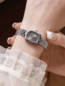 LIANDU LIANDU 女士时尚创意多功能石英表，适合日常佩戴，生日礼物，返校季，感恩节，浪漫场合，完美礼物之选 - 銀色 - 查看 3