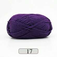 1pc 5-Ply Soft Yarn, DIY Crochet Knitting, Applicable For Crochet Knitting Bags, Scarves, Hats, Sweaters, Dolls