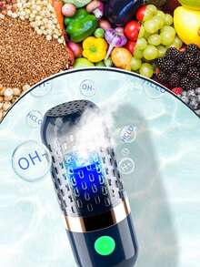 1 件 OH-Ion 水果蔬菜净化器 - 便携式胶囊式，可快速高效清洗水果、蔬菜、大米和餐具 - 含无线充电 - 彩色 - 查看 8