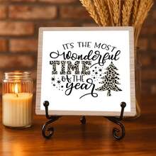 Ornements décoratifs de table, cadeau de Noël parfait