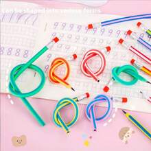 أقلام حبر كرتونية بشكل عود ثقاب قابلة لإعادة التعبئة، أقلام حبر كرولر بلاستيكية، أقلام قرطاسية، أقلام للدفاتر، أقلام حبر بلاستيكية إبداعية للطلاب، للكتابة، الفن الكوري