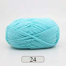 1pc 5-Ply Soft Yarn, DIY Crochet Knitting, Applicable For Crochet Knitting Bags, Scarves, Hats, Sweaters, Dolls