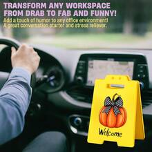 [Thanksgiving Yard Decor] Double-Sided Autumn Harvest Welcome Garden Flag | 1pc 28x40 Inches Polyester Yard Decor, Thanksgiving Outdoor Lawn Decoration, No Electricity Needed, Outside Decorations For Yard