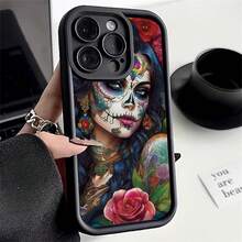 حافظة هاتف مقاومة للصدمات مناسبة لتصميم عروس الأنمي، بنهاية مطفأة، متوافقة مع أجهزة آبل 11/12/12 برو، هالوين 13/14/15، رعب 13 برو/14 برو/15 برو، مقاومة للصدمات 12 برو ماكس/13 برو ماكس/14 برو ماكس/15 برو ماكس، حافظة ناعمة 16/16 برو/16 برو ماكس، مقاومة للماء، مقاومة للصدمات، مقاومة للخدش