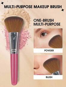 45pcs Makeup Brush Set, Mixed Makeup Beauty Tools, Including: 20pcs Makeup Brushes, 1pc Makeup Bag, 5pcs Beauty Eggs, 5pcs Powder Puffs, 5pcs Beauty Eggs, 5pcs Finger Powder Puffs, 1pc Headband, 2pcs Wristbands, 1pc Cleaning LKA0 - Hồng - Xem 5