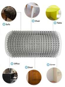 One Pet Wall Corner Scratching Hair Artifact Suitable For Cats To Scratch And Itch Suitable For Home Use And Cat Toys Cat Scratching Board, Cat Scratching Post, Cat Dabber, Silicone Cat Cage Wall Plate, Wear-Resistant, Scratch-Resistant, Abrasion-Resistant - Multicolor - View 6