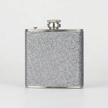 1pc Personalized Bridesmaid Whiskey Flask, Perfect Gift For Bridesmaids, Custom Whiskey Bottle For Girls, Bachelorette Party Gift, Birthday Gift, Graduation Gift - Multicolor - View 19