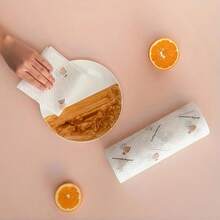 1 Roll 50/100/200/400 Sheets High Quality Reusable Kitchen Paper Towels, Larger & Thicker, Washable, Non-Stick, Easy To Clean, Multi-Purpose, Suitable For Home And Kitchen - Colorful Pattern - Multicolor - View 5