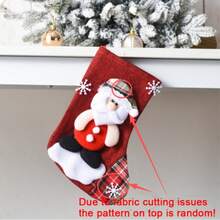 1/4 Pieces Set, Christmas Decoration Gift Socks, Santa Claus Socks, Christmas Tree Pendant, 3D Reindeer Snowman Santa Claus Christmas Socks, Suitable For Holiday Party Decoration, Christmas Gift Bags, Christmas Tree Decoration Pendant (Some Pattern Positions Are Random) Home Decor Christmas Decorations Room Decor Winter