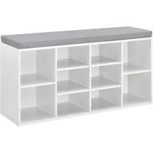 Estantes plegables para zapatos - Blanco - Ver 1