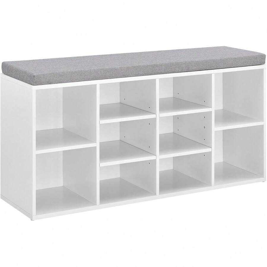 Estantes plegables para zapatos - Blanco - Ver 1