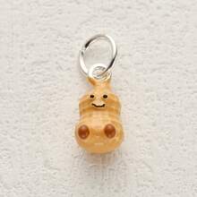 1PC Halloween Themed Cute Cartoon Copper Alloy Enamel Pendants - DIY Jewelry Accessories For Bracelet, Necklace & Earring Making