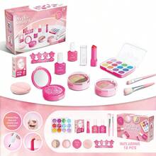 Children, Playing House, Simulated Makeup Toys, Girls, Makeup Set, Toys With Storage Box, Christmas Theme, Birthday Gifts
