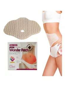 Parches Para Adelgazar, Reducir y Reafirmar Abdomen Parches Quema Grasa a Base de Hierbas,MYMI Wonder patch/quema grasa/200 parches/reductor de tallas,Parche Wonder Patch Mymi pack 200 parches - Blanco - Ver 4