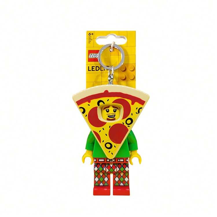LEGO Building Blocks Minifigure Series - Glow-In-The-Dark Pizza Guy Keychain KE176H - KE176H - View 2