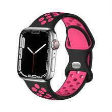 运动表带兼容 表带 38 毫米 40 毫米 41 毫米 45 毫米 46 毫米 44 毫米 42 毫米 49 毫米 男女适用，柔软硅胶透气腕带替换表带兼容 Ultra 2 SE 系列 10 9 8 7 6 5 4 3 2 1 - 42/44/45/46/49(S/M) - 查看 25