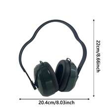 Vian 1429 Series Adjustable Noise Cancelling Ear Muffs, Hearing Protection SNR 30dB, CE Certified, Suitable For Study, Work, Sleep, Travel, Outdoor Activities