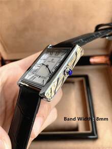 Pablo Raez 1 Piece Vintage Men's Watch Original Charming Silver Jewelry Non-Fading Watch Stainless Steel Fashion Design Beach Accessory Top Brand New Men's Summer Watch 50 Meters Waterproof Roman Numeral Display With Date Casual Quartz Watch Brown Microfiber Leather Bracelet Calendar White Dial Men's Luxury Watch