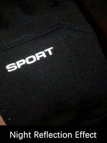 1 Pair Men's Outdoor Sports Equipment Cycling Gloves, Thermal Lined, Anti-Slip, Touchscreen, Suitable For Driving And Fishing In Autumn And Winter. - Multicolor - View 11