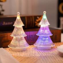 Pequeña lámpara de mesa de árbol de Navidad de cristal para ambiente nocturno, decoraciones navideñas, decoraciones de fiesta, decoración navideña, decoración XMAS, decoración de árbol de Navidad, regalo, decoración de Acción de Gracias, boda, decoración del hogar, decoración de otoño, decoración de cumpleaños para regalos, suministros para fiestas, interior, exterior, jardín, decoración de festivales, decoración de Halloween, decoración de pared, adornos de Halloween, decoración navideña, decoración XMAS, decoración de árbol de Navidad, regalo, decoración de Acción de Gracias, boda, decoración del hogar, decoración de otoño, decoración de cumpleaños para regalos, suministros para fiestas, interior, exterior, jardín, decoración de festivales, decoración de Halloween, decoración de pared, adornos de Halloween