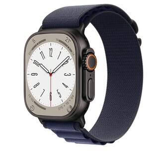 1 st. sportarmband i nylonögla, kompatibelt med AppleWatch-armband för kvinnor och män, med AppleWatch-armband 38/40/41/42/44/45/46/49 mm, lämplig för AppleWatch Ultra/SE/S11/S10/9/8/7/6/5/4/3/2/1, robust flätat elastiskt vävt sportarmband, mycket lämpligt för handleden, endast armband, exklusive klocka och boett