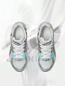 ASICS Gel-1130 White Aqua (GS)– Big Kids Lifestyle Sneakers – Shoes For Youth/Women - Vintage -Spring & Summer-Inspired Running Shoes, Shock-Absorbing Comfort, Gym To Streetwear Casual Wear-Easter Gift–1204A163 102 - Trắng/Đen - Xem 3