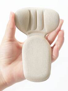 1 Pair/2 Pairs Heel Grips Liner Cushions Inserts For Loose Shoes, Heel Pads Snugs For Shoe Too Big Men Women, Filler Improved Shoe Fit And Comfort, Prevent Heel Slip And Blister  Plain    Basics  Cute    Plain / Plain Toe      Plain    Cute    Plain / Plain Toe - 米色 - 查看 8
