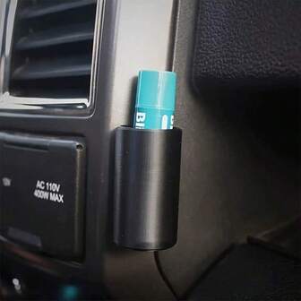 1pc-Car Lipstick Stand - Stylish Vertical Storage Solution For Your Vehicle, Effortlessly Organize Your Automotive Essentials, Durable And Lightweight Plastic Design, Perfect For Keeping Your Car Neat And Tidy, Ideal Gift For Car Enthusiasts, Enhance Your Driving Experience With This Must-Have Accessory, Perfect For Road Trips And Daily Commutes, Elevate Your Car's Interior Aesthetic With Functional Elegance.