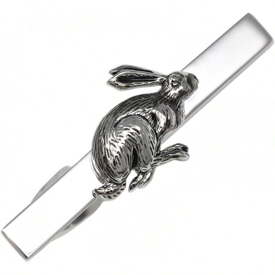 Corbata de corbata para hombre, accesorio deportivo para hombre, boda, regalo de cumpleaños - Liebre - Ver 1