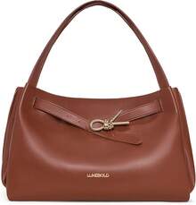 Suitable For Women's Hobo Bag Soft Shoulder Bag Casual Handbag With Belt Detail Design - 棕色 - 查看 6