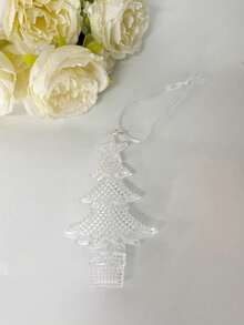 1/3/5pcs Christmas Ice Ornaments, Transparent Ice Sticks Decorations For Christmas Tree, Outdoor Trees, Home, Store, Holiday Party, Christmas Tree Decor Home Decor Christmas Decorations Room Decor Winter