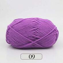 1pc 5-Ply Soft Yarn, DIY Crochet Knitting, Applicable For Crochet Knitting Bags, Scarves, Hats, Sweaters, Dolls
