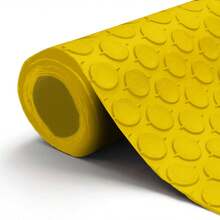 VINILMAX Piso Antiderrapante Resistente de 160 cm de Ancho x 200 cm de Largo | Antideslizante, Textura Rugosa, Soporte Non Woven, Fácil de Instalar | Ideal para Pasillos, Escaleras, Bodegas, Coches, Gimnasios, Talleres - Amarillo - Ver 2