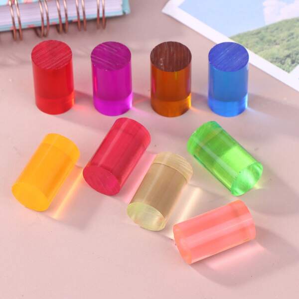 1PC Snooker Billiard Cues Ferrule Snooker Cue Repair Part Billiard Cue Ferrule Replacement Transparent Acrylic Pool Cue Ferrule