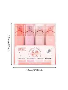 1 pieza Bolígrafo fluorescente de colores, de gran capacidad, a prueba de manchas, adecuado para que los estudiantes marquen, tomen notas, dibujen, resalten - Marcadores de colores - Ver 9