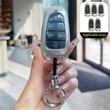 1 件 TPU 材质汽车钥匙保护壳，专用钥匙扣盖，适用于 Sonata、Fe、Tucson、Palisade 2019-2023 款车型 - 透色系列 - 查看 14