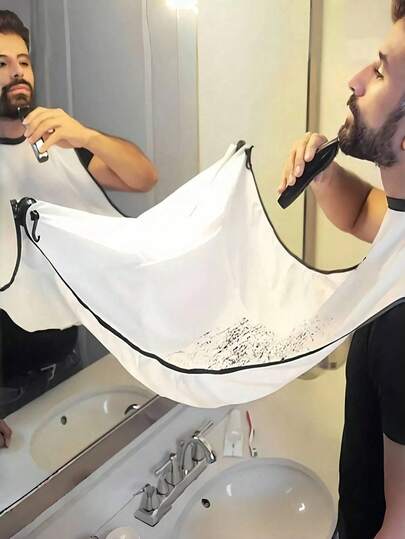 1pc 60CM Hair Cutting Shaving Apron Waterproof Reusable BarberBeauty Salon Protective Cloak ForMen Women Adults Christmas Gift HolidayParty Grooming Styling ProfessionalHome Use Hairdresser Unisex SalonAccessories