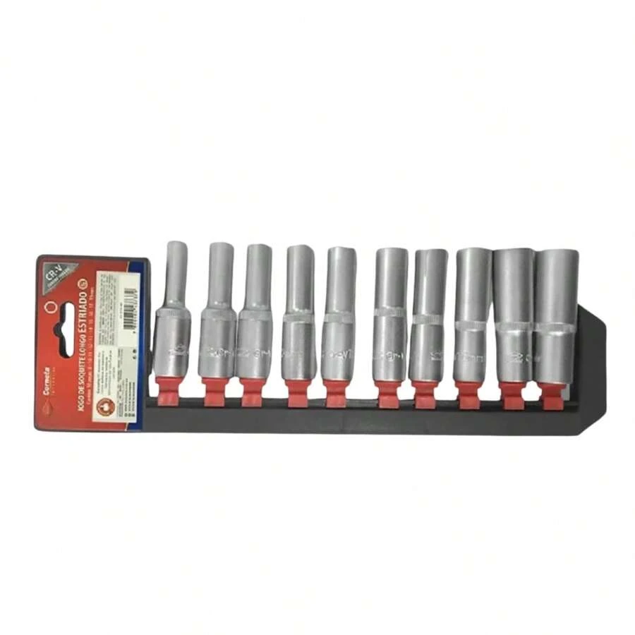 10-Piece Professional Long Grooved Socket Set | Moda de Mujer | SHEIN ...