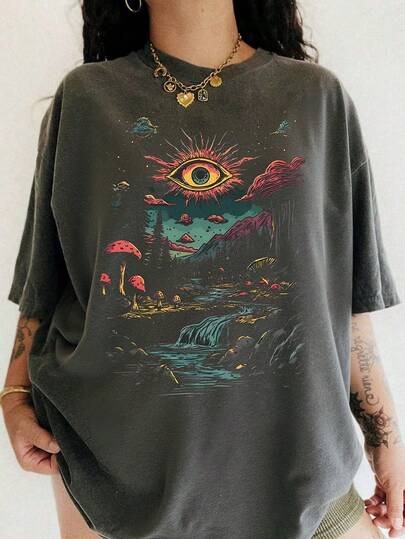 Women's Casual Short-Sleeved Round Neck Plus Size T-Shirt