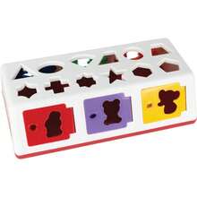Brinquedo Educativo CAIXA-ENCAIXA - a Partir de 1 ANO - Multicolorido - Visão 1