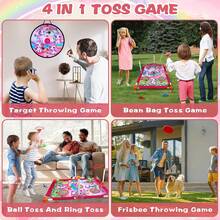 Bean Bag Toss Game-In Cornhole Set Corn Hole Games Outside Ring Toss Game Yard Backyard Beach Family Birthday Party Toys Gifts-Year OldBaby Rattle Teething Soft Plush Stuffed Animal Cuddly Sensory Textured Crinkle Squeaky Musical Piano Drum Xylophone Light Up Flashing Projection Rattle Ball Soft Ball Rubber Ball Squeeze Ball Stacking Stacking Rings Nesting Cups Building Blocks Soft Blocks Wooden Blocks Shape Sorter Puzzle Peg Puzzle Floor Puzzle Bath Floating Squirt Bath Crayon Pull Push Walker Ride On Rocking Horse Stroller Car Hanging Mobile Crib Mobile Plush Mobile Activity Gym Gym Tummy Mirror Chew Bite Developmental Learning Educational Interactive Battery Operated Wind Up Handheld Travel Portable Kit Sticker Book