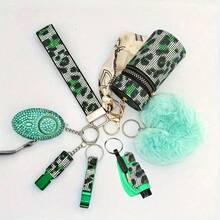 7pcs/Set Women's Personal Safety Kit, Includes Alarm Device And Protective Accessories, Suitable As Valentine's Day, Halloween, Christmas Gift