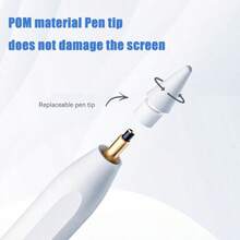 2025 IOS Tablet Stylus Stift, Anti-Fehlberührung versteckter Ladeport Intelligenter kapazitiver Bildschirm Stift, kompatibel mit IPad Pencil, Tablet Zubehör, hochempfindlicher intelligenter Schreibstift, kompatibel mit IPad, Geschenke für Mutter, Familie, Freunde, Kinder, Geburtstag, Feiertage, Handy