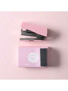 1 Set Stapler, Includes Stapler + Staples, Classic Design Suitable For Office & Study