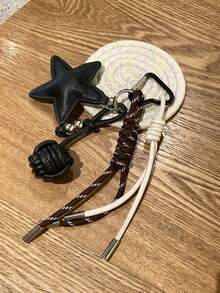 夏季手工DIY钥匙扣挂绳钥匙链配件挂饰链条背包装饰 - 彩色 - 查看 8